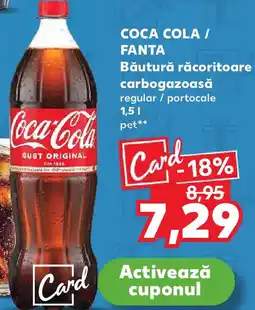 Kaufland COCA COLA / FANTA Băutură răcoritoare carbogazoasă Ofertă
