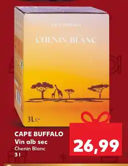 Kaufland CAPE BUFFALO Vin alb sec Ofertă