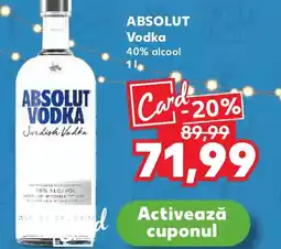 Kaufland ABSOLUT Vodka Ofertă
