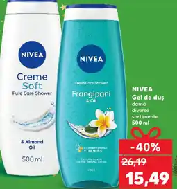 Kaufland NIVEA Gel de duş damă Ofertă