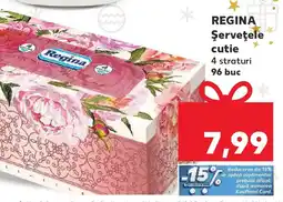 Kaufland REGINA Şerveţele cutie Ofertă