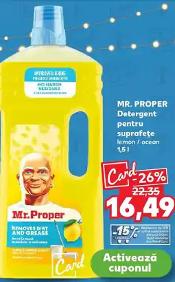 Kaufland MR. PROPER Detergent pentru suprafeţe Ofertă
