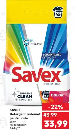 Kaufland SAVEX Detergent automat pentru rufe Ofertă