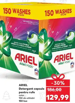 Kaufland ARIEL Detergent capsule pentru rufe Ofertă
