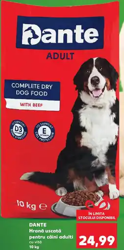 Kaufland DANTE Hrană uscată pentru câini adulti Ofertă
