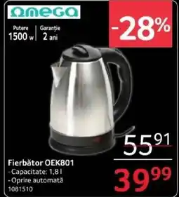 Selgros Fierbǎtor OEK801 Ofertă