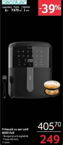 Selgros Friteuză cu aer cald 6000 Full Ofertă