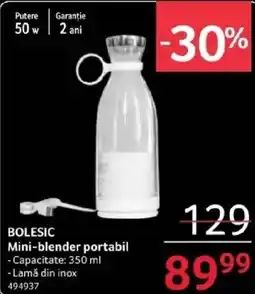 Selgros BOLESIC Mini-blender portabil Ofertă