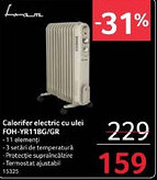 Selgros Calorifer electric cu ulei FOH-YR11BG/GR Ofertă