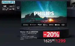 Selgros PHILIPS Televizor 126 cm 50PUS7609 Ofertă