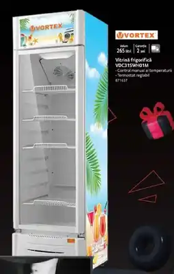 Selgros VORTEX Vitrinǎ frigorificǎ VDC31SWH01M Ofertă
