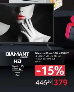 Selgros Televizor 80 cm 32HL4300H/C Ofertă