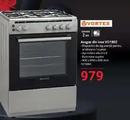 Selgros Aragaz din inox VO1802 Ofertă