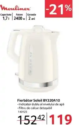 Selgros Fierbǎtor Soleil BY320A10 Ofertă