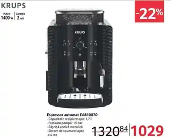 Espressor automat EA810870