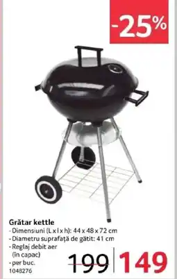 Selgros Grătar kettle Ofertă