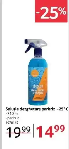 Selgros Soluție dezgheţare parbriz -25° C Ofertă