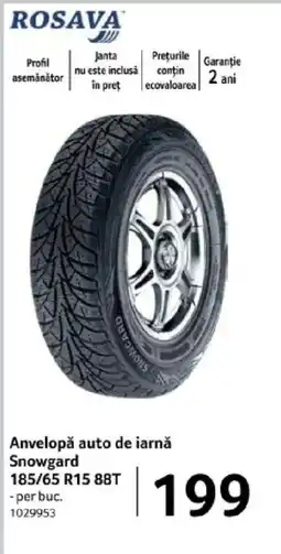 Selgros Anvelopǎ auto de iarnă Snowgard Ofertă
