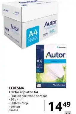 Selgros LEDESMA Hârtie copiator A4 Ofertă
