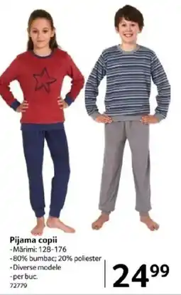 Selgros Pijama copii Ofertă