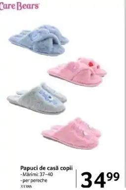Selgros Papuci de casă copii Ofertă
