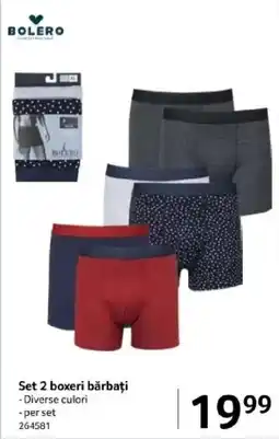Selgros Set 2 boxeri bărbați Ofertă