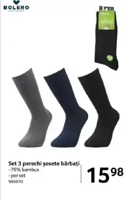 Selgros Set 3 perechi șosete bărbați Ofertă