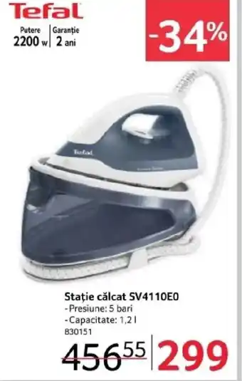 Selgros Staţie călcat SV4110E0 Ofertă