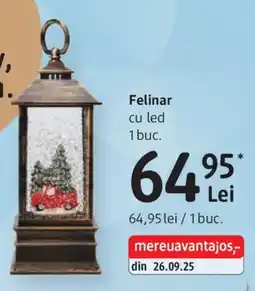 DM Felinar cu led Ofertă