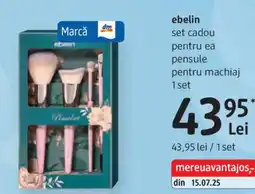 DM Ebelin set cadou pentru ea pensule pentru machiaj Ofertă