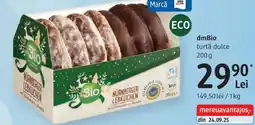 DM Dmbio turtă dulce Ofertă