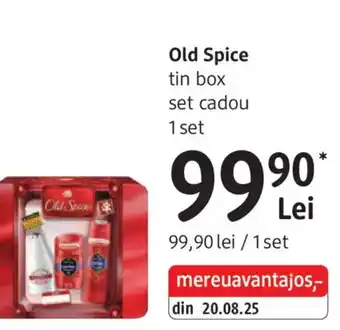 DM Old Spice tin box set cadou Ofertă
