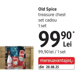 DM Old Spice treasure chest set cadou Ofertă