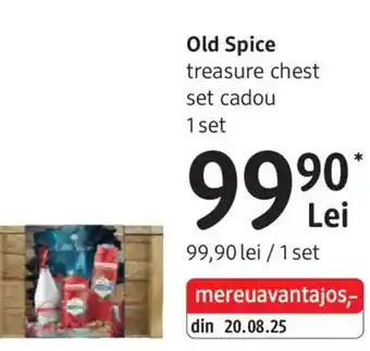 DM Old Spice treasure chest set cadou Ofertă