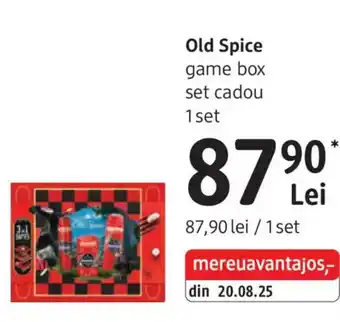 DM Old Spice game box set cadou Ofertă