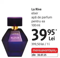 DM La Rive elixir apă de parfum pentru ea Ofertă