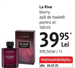 DM La Rive blurry apă de toaletă pentru el Ofertă