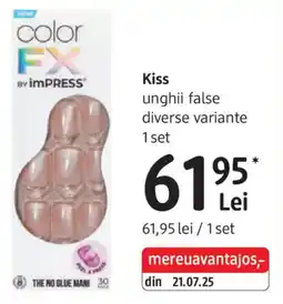 DM Kiss unghii false Ofertă