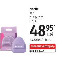 DM Noelle set puf pudră Ofertă