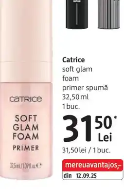 DM Catrice soft glam foam primer spumă Ofertă