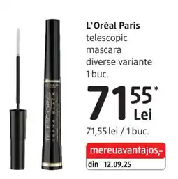 DM L'Oréal Paris telescopic mascara Ofertă