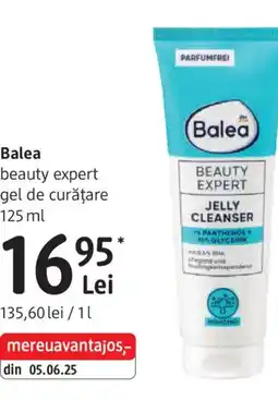 DM Balea beauty expert gel de curățare Ofertă