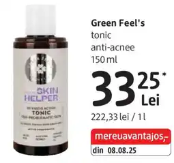 DM Green Feel's tonic anti-acnee Ofertă