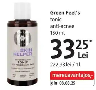 DM Green Feel's tonic anti-acnee Ofertă