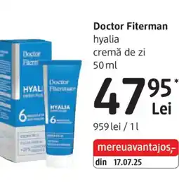 DM Doctor Fiterman hyalia cremă de zi Ofertă