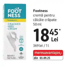 DM Footness cremă pentru călcâie crăpate Ofertă