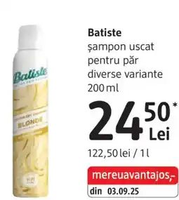 DM Batiste Șampon uscat pentru păr Ofertă