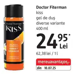 DM Doctor Fitermar kiss gel de duş Ofertă