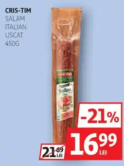 Auchan Cris-Tim Salam italian uscat Ofertă