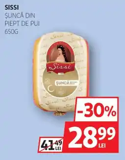 Auchan Sissi Şuncă din piept de pui Ofertă